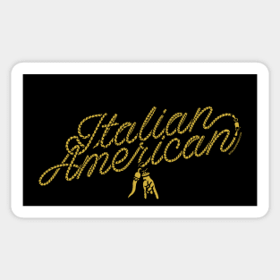 Italian American Hand & Horn Sticker